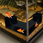 Shrimp Cave Aquarium Corner Tunnel Corner Fish Tank Decoration Fish Hideout Fish Tank Accessories For Aquatic Pets 2