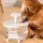 Automatic Cat Water Fountain 1L USB Quiet Bowl 4