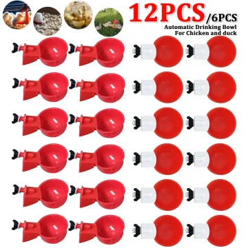 Automatic Poultry Water Cups 6-12pcs Set 1