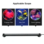 Aquarium Underwater Air Bubble LED Light Fish Tank RGB Submersible Lamp + Remote 3