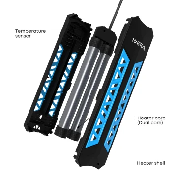 ＭagTool Aquarium heating rod with Over Temperature Protection and Automatic Power Off Fish Heater for Freshwater and Saltwater 2 | PricZone