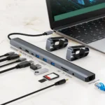 10-in-1 USB-C Laptop Docking Station Hub 1