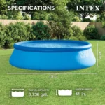 Intex Easy Set 15ft x 48in Inflatable Pool Kit 2
