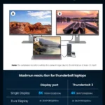 ORICO Thunderbolt 3 USB-C Dock 4K HDMI Adapter 6