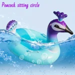 Peacock Baby Inflatable Swim Ring Seat 4