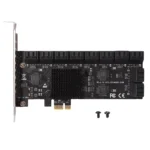 Mining 20/16/12/6 Ports SATA 6Gb to PCI Express Controller for PC Expansion Card PCIe to SATA III Converter PCIE Riser Adapter 3