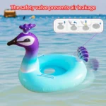 Peacock Baby Inflatable Swim Ring Seat 6