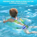 Baby Inflatable Swim Ring with Sunshade 5