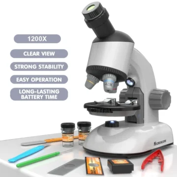 Kids Science Lab Microscope Experiment Kit 2