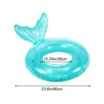 Mermaid Baby Pool Float Ring for Beach and Pool 6