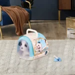 Small White Puppy Grooming and Feeding Toy Set 4