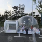 8.2 ft Inflatable Bubble Tent Dome for Kids 3