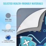 VEVOR Kids 8-Button Dance Mat Game Pad 4