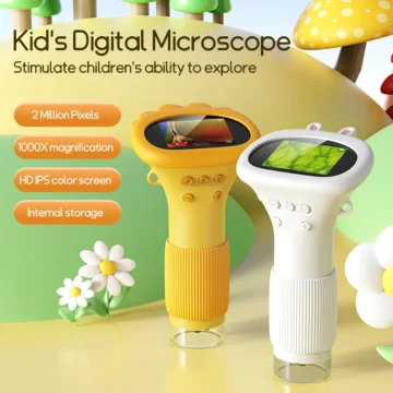 Mini Microscope 1000X for Kids Insect Viewing 1