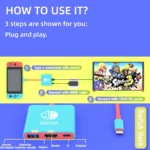 Switch OLED HDMI Dock with USB 3.0 Port Base 3