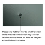 Wireless Inflatable Pool with Pump and Backrest 5