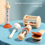 5pcs Montessori Baby Musical Toy Set 5