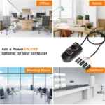 2M Desktop PC Power Button External Switch 4