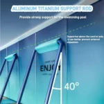 Large Folding Outdoor Pool for Kids and Adults 5