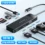 Lemorele 10-Port USB C Hub with Dual HDMI