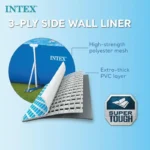Intex 9.8 x 79 x 29.5 Inch Rectangular Pool 6