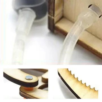 DIY Wooden Hydraulic Robot Arm Kit STEM Toy 2 | PricZone DIY Wooden Hydraulic Robot Arm Kit STEM Toy 2 | PricZone