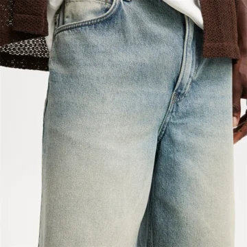 Mens Vintage Relaxed Fit Denim Shorts 1