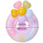 Inflatable Flower Baby Swim Ring with Handle 6