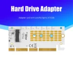 M2 NVME to PCIe X16 SSD Adapter Riser Card 3