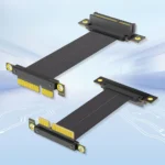 PCIe 4.0 X1 X4 90-Degree Riser Cable Extender 6