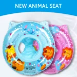 Inflatable Baby Swim Ring with Animal Seat 5