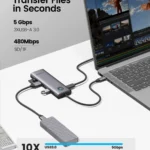 ORICO USB-C Docking Station with HDMI and RJ45 4