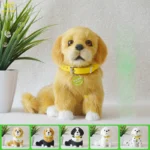 Musical Walking Plush Pet Dog Toy with Leash 1