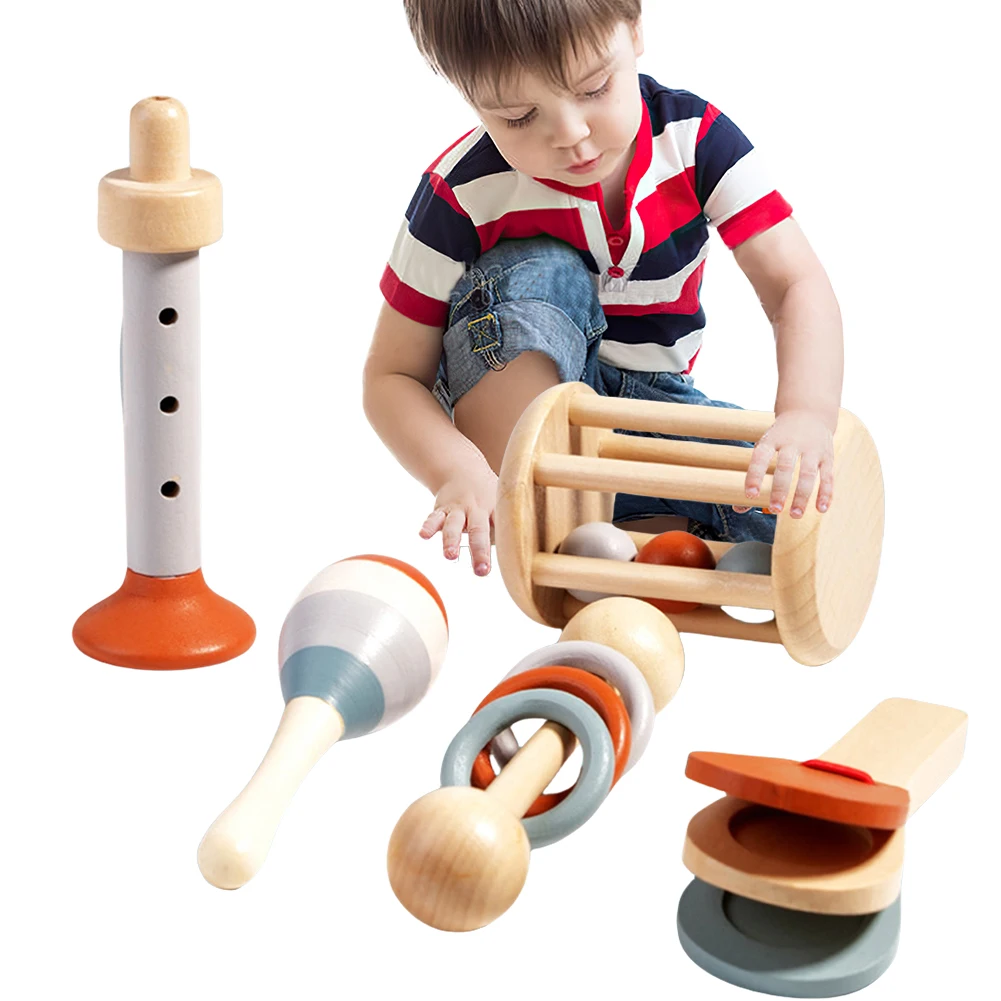 5pcs Montessori Baby Musical Toy Set 2 5pcs Montessori Baby Musical Toy Set 2