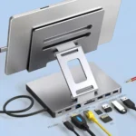 Aluminum USB-C Docking Hub with Laptop Stand 1