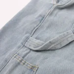 Mens Baggy Denim Shorts Casual Streetwear 6