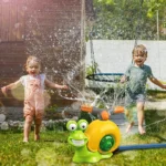 Cartoon Snail Sprinkler Toy for Kids Outdoor Fun 3