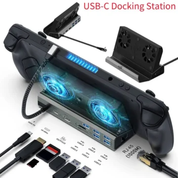 11-in-1 USB-C Dock for Steam Deck ROG Ally 1