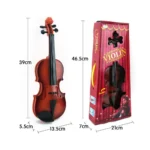 Mini Acoustic Violin Toy for Kids Practice Play 6