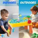 Toddler Sand and Water Play Table Set 4