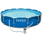 Intex Metal Frame Round Pool Set with Pump 1