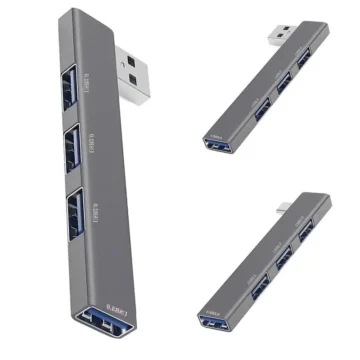 4in1 USBC Hub Docking Station Adapter 2 | PricZone 4 in 1 USB C Hub Docking Station Adapter 2 | PricZone