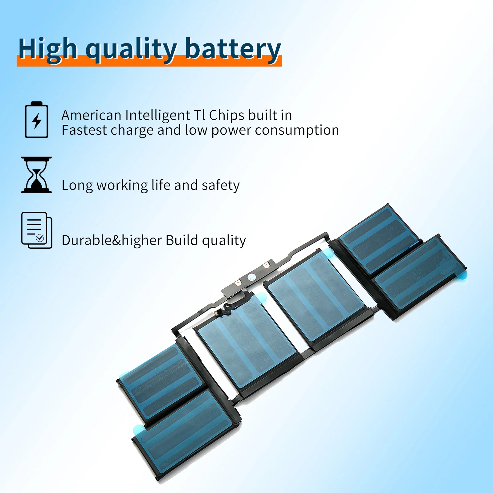 A1820 Battery for MacBook Pro 15 A1707 114V 3 A1820 Battery for MacBook Pro 15 A1707 11.4V 3