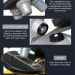 Kids Science Lab Microscope Experiment Kit 3