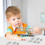 Metal Wire Brain Puzzle Toy for Kids Fun 4