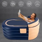 Wireless Inflatable Pool with Pump and Backrest 6