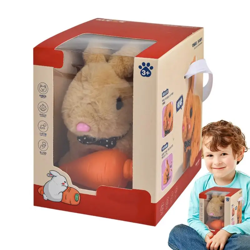 Interactive Bunny Plush Toy for Kids 4 Interactive Bunny Plush Toy for Kids 4