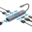 Forida 6 Port USB C Hub with HDMI and Ethernet