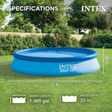 12ft Easy Set Inflatable Swimming Pool Kit 2 | PricZone
