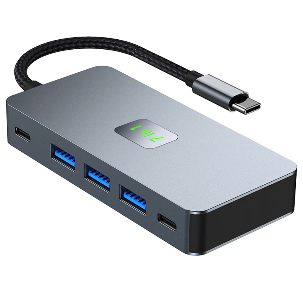 7-in-1 USB-C Dock with Dual 4K HDMI Ports 9